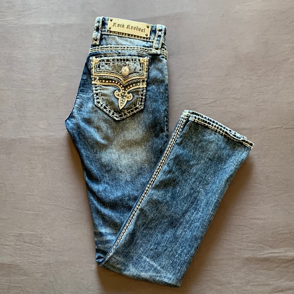 Rock Revival Jeans/ 27 in. Waist/ Inseam.